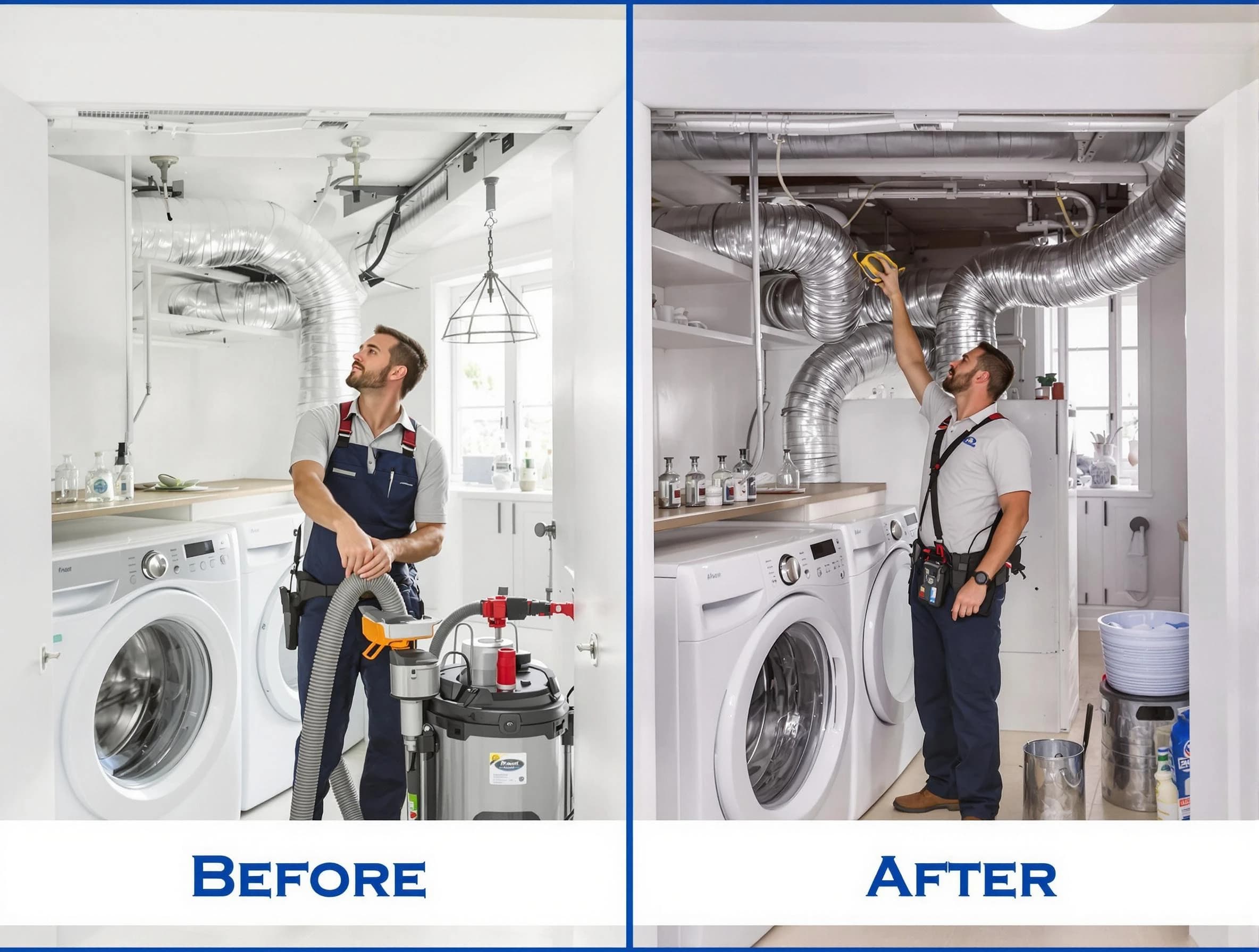 Expert gas dryer vent cleaning by Temecula Dryer Vent Cleaning in Temecula